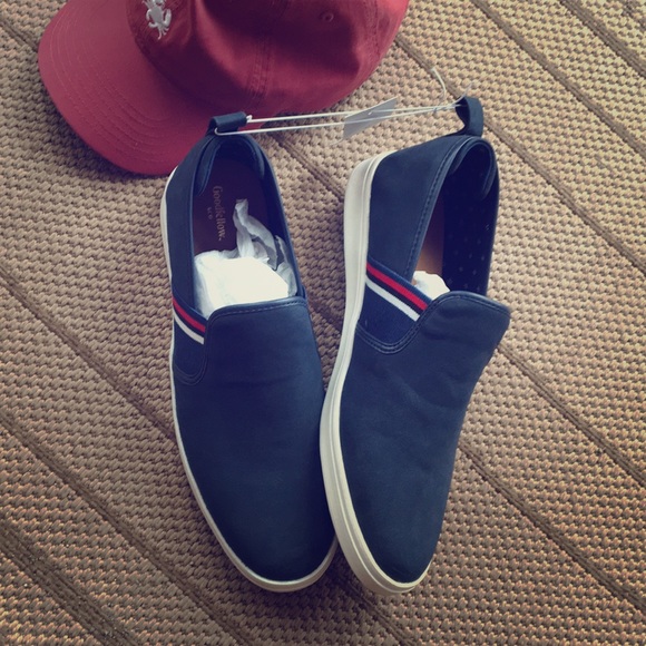 Navy blue Goodfellow sneakers - Picture 1 of 4